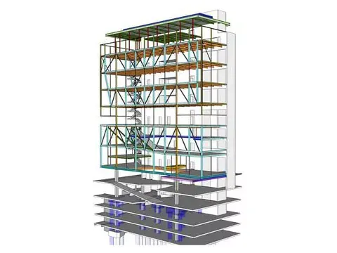 Συγκρότημα διαμερισμάτων Industrial Steel